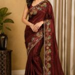 ” “Rani Style Wedding Saree”