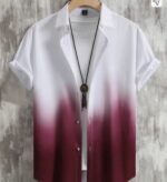 Men's Tie & Dye Effect Polyester Crew Neck Tee - Image 4