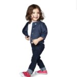 “Baby Girl Casual Outfit – Jeans & Coat Combo”