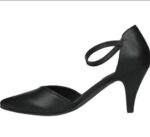 Premium Ladies Black Heel Sandal – Comfortable Fit - Image 2