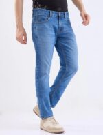 Men Stylish Blue Denim Jeans - Image 3