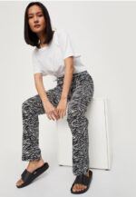 Women Zebra Print Lounge Pants | Soft Cotton Nightwear Pajama (Pack of 2) | Comfortable Casual Wear - Image 5