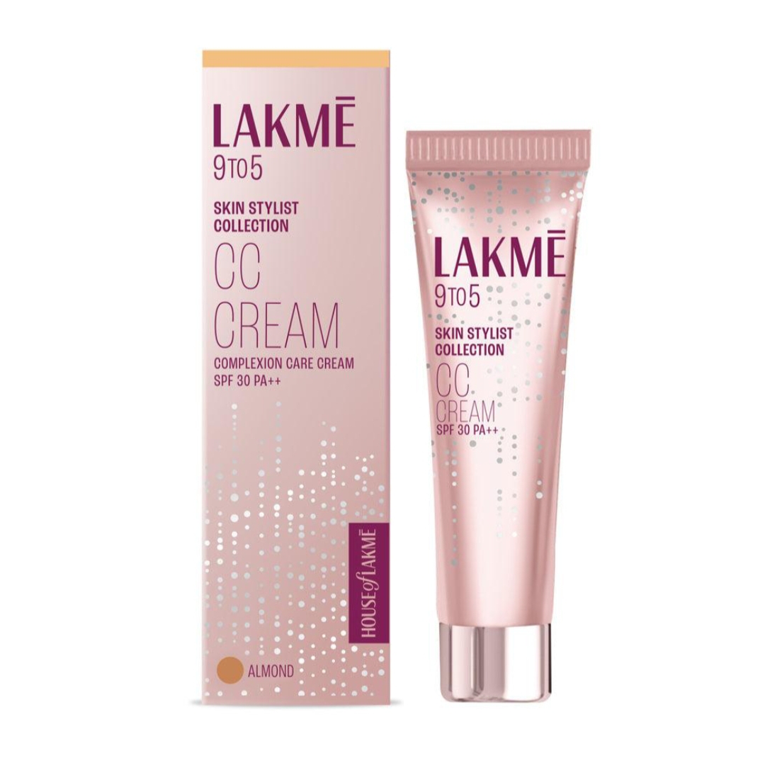 Oplus_131072 “Lakme 9to5 CC+ Cream with 3% Niacinamide SPF 30 PA++ (All-in-One Complexion Care)” - Image 1