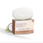 This is a Glamveda Glutathione Skin Lightening Soap. 75gm