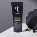 Twasa Himalayan Charcoal Clay Mask Oily/Acne Skin Pore Cleansing.100ml.fl.o.z