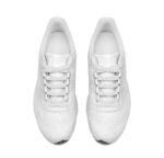 Men’s Lightweight White Running Shoes | Breathable Mesh Sneakers
