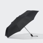 Classic Black Folding Umbrella – Waterproof & Windproof