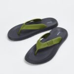 Olive Green Comfort Slippers