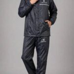 Men’s Waterproof Rain Suit Set (Jacket + Pant) | Windproof Hooded Rainwear | Krystle Style