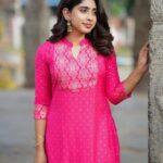 Trendy Pink Printed Ethnic Kurti for Women