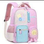 Kids Cartoon School Backpack with Multi Pocket & Cute Design