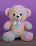 Rainbow Colorful Teddy Bear Soft Plush Toy for Kids - Image 2