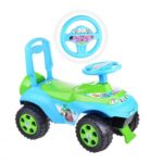 Kids Ride-On Push Car Toy with Steering Wheel