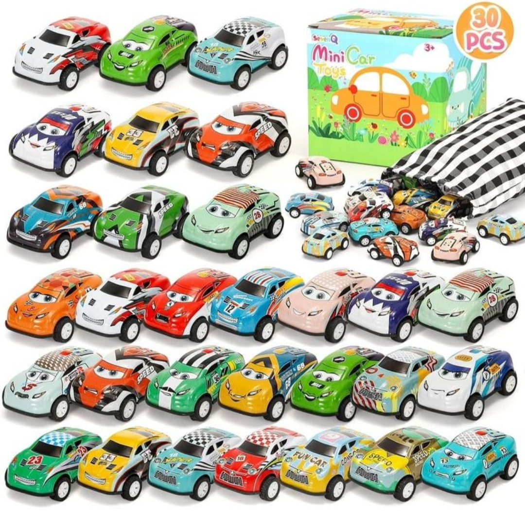 Oplus_131072 Mini Toy Cars Set for Kids (Pack of 4) - Image 1