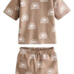 Kids Casual T-Shirt & Shorts Set for Boys & Girls