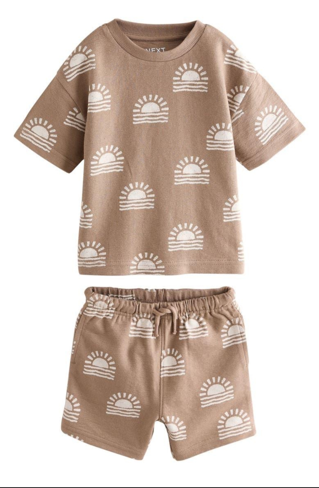 Oplus_131072 Kids Casual T-Shirt & Shorts Set for Boys & Girls - Image 1