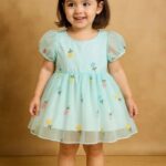 Cute Baby Girls Frock Dress with Stylish Design