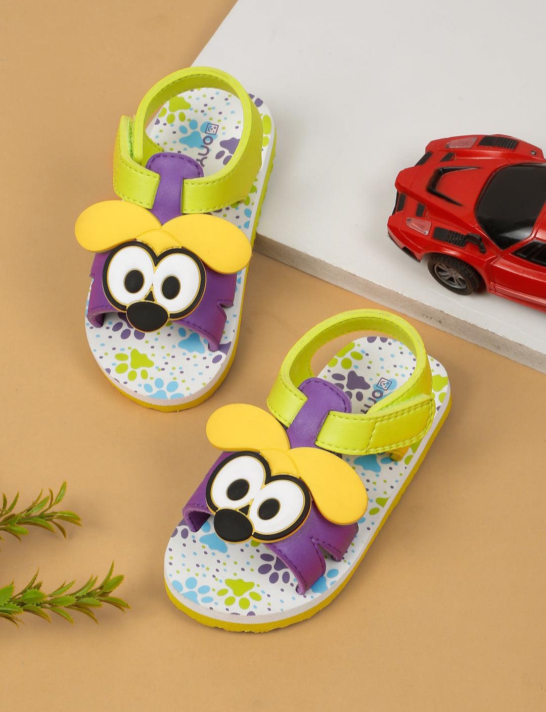 Oplus_131072 Kids Open Toe Sandals with Stylish Design - Image 1