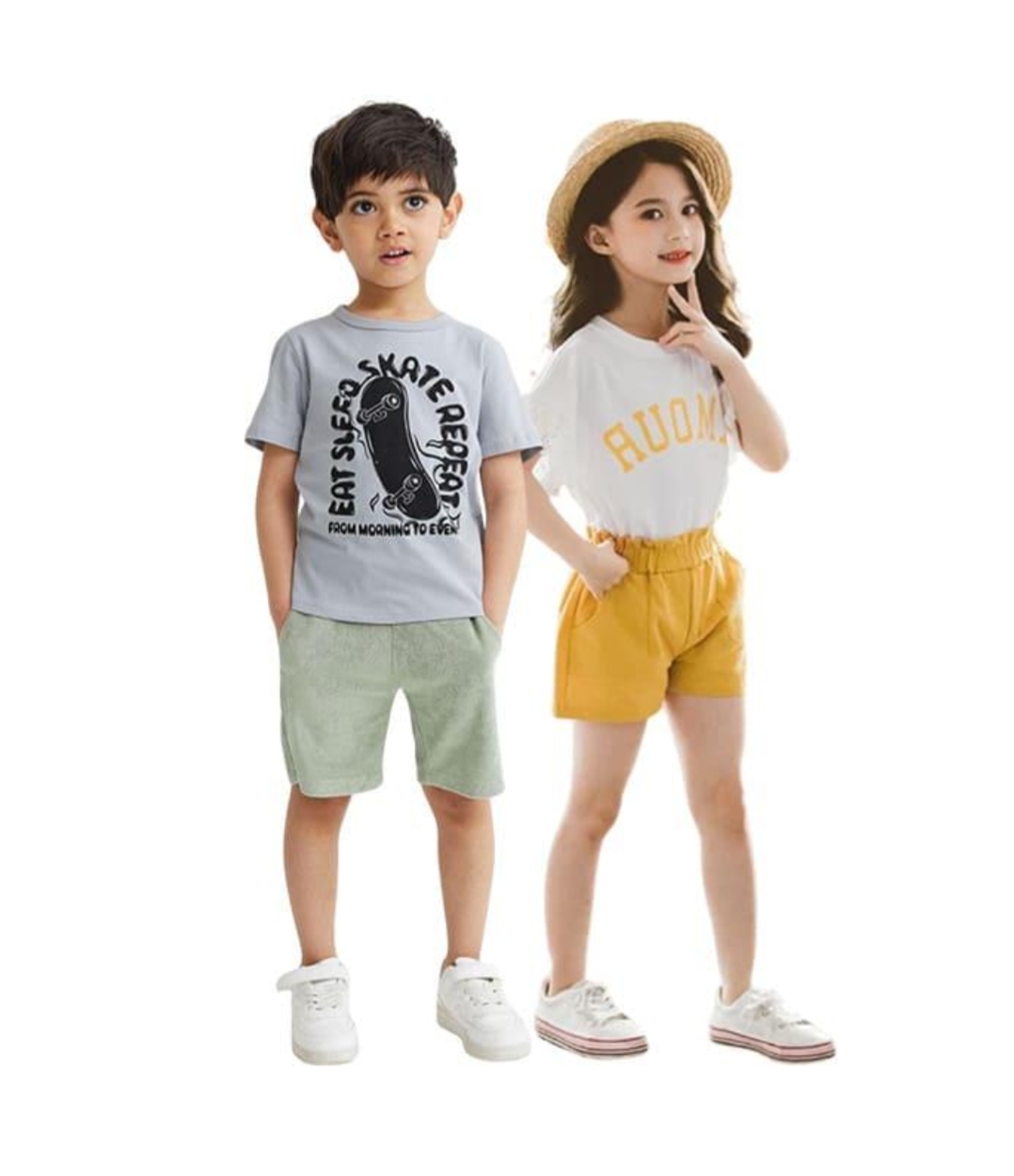 Oplus_131072 Kids Cotton Clothing Set →COMENT OF CALAR - Image 1