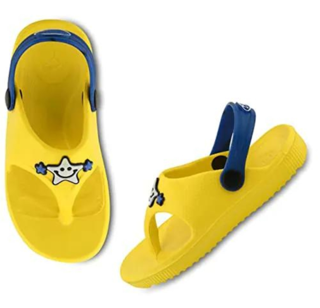 Oplus_131072 Kids Cartoon Design Chappal - Image 1