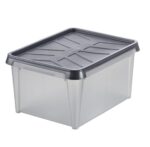 Heavy Duty Multipurpose Plastic Storage Box with Lid (Large Size) - Image 3