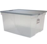 Heavy Duty Multipurpose Plastic Storage Box with Lid (Large Size) - Image 2