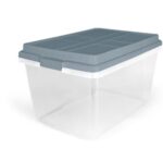 Heavy Duty Multipurpose Plastic Storage Box with Lid (Large Size)