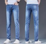 Slim Fit Blue Denim Jeans - Image 2