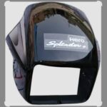 Hero Splendor Plus Front Headlight Visor Black | Bike Front Cowl Cover Replacement Part