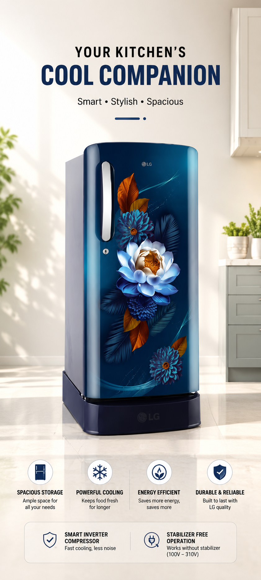 file_0000000053187208b32cefe25ef363b3 Your kitchen Cool companion Smart, stylish, spacious - Image 1