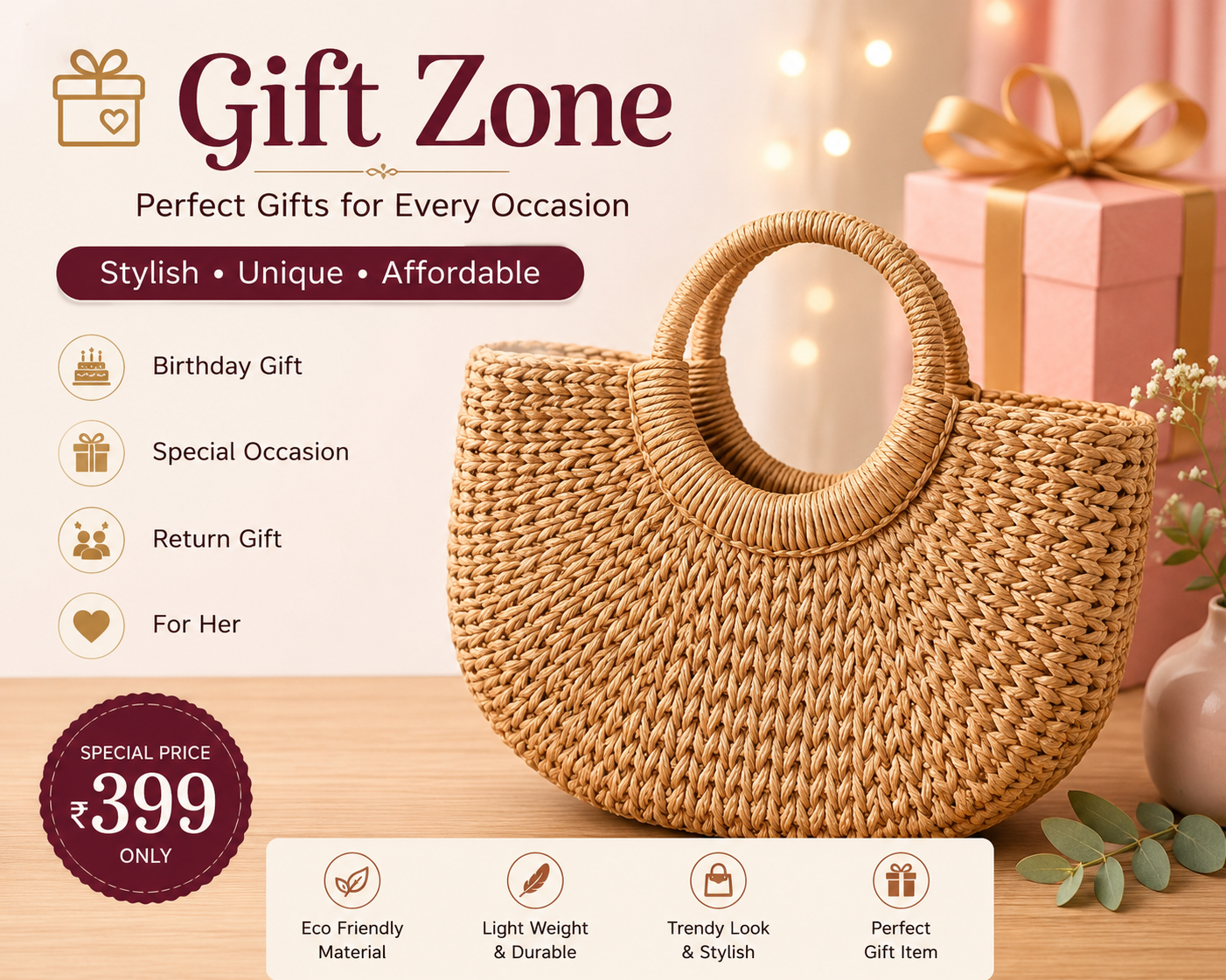 file_0000000053c47206a50d6be783d21e3c Handmade Stylish Jute Handbag for women - Image 1