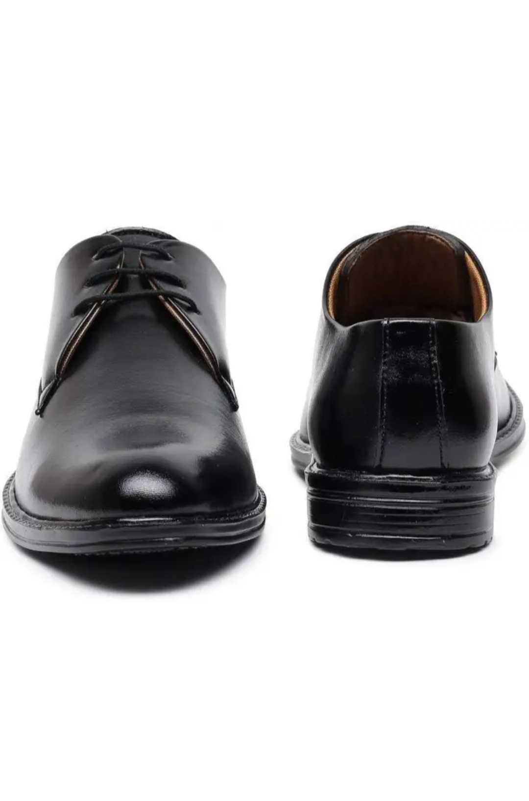 Oplus_131072 Premium Glossy Black Chelsea Boots for Men (Stylish & Formal Wear) - Image 1