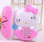Cute Kitty Toy Phone with Keypad – Fun Learning & Music Toy for Kids
