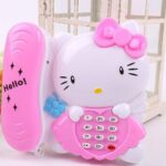 Cute Kitty Toy Phone with Keypad – Fun Learning & Music Toy for Kids