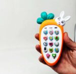Carrot Shape Kids Learning Phone Toy – Music, Animal Sounds & Buttons - Image 5