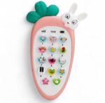 Carrot Shape Kids Learning Phone Toy – Music, Animal Sounds & Buttons - Image 2