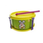 Kids Mini Drum Toy with Stick (Colorful Musical Learning Toy)