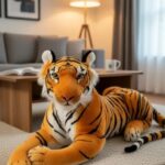 Realistic Tiger Soft Plush Toy for Kids (Big Size, Premium Quality)