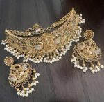 Temple Jewelry Choker Set (Lakshmi Design) - Image 2