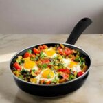 Non-Stick Frying Pan Egg Veggie Skillet – Healthy Breakfast Cooking Pan