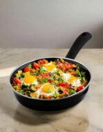 Non-Stick Frying Pan Egg Veggie Skillet – Healthy Breakfast Cooking Pan