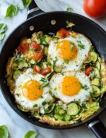 Non-Stick Frying Pan Egg Veggie Skillet – Healthy Breakfast Cooking Pan - Image 2