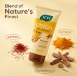 Joy Ubtan Tan Removal Face Wash with Turmeric, Sandal & Saffron (50ml) - Image 2