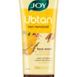 Joy Ubtan Tan Removal Face Wash with Turmeric, Sandal & Saffron (50ml)