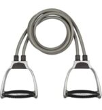 Resistance Band with Foam Handles (Home Gym Exercise Tube Band) - Image 2