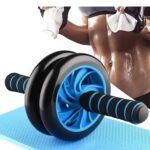 Double Wheel Ab Roller for Abs Workout & Core Strength Training