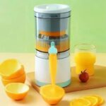 Rechargeable Electric Citrus Juicer Machine (Orange)