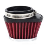 Universal High Performance Bike Air Filter (Cone Type, Washable & Reusable, Clamp Fit)