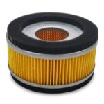 Motorcycle Round Air Filter Element (Paper + Metal Mesh)