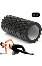 Foam Roller 33cm Grid Design – Deep Tissue Muscle Massage & Exercise Roller - Image 2